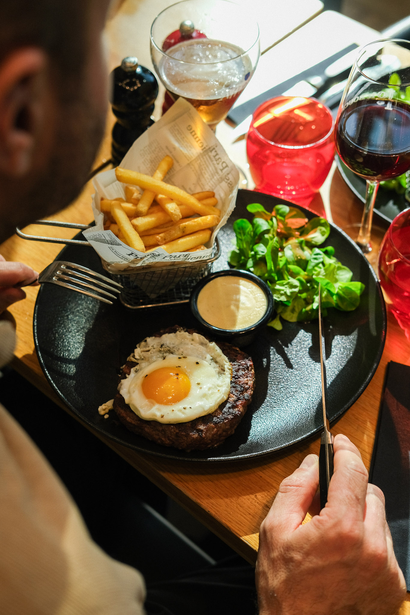 Repas chez Jo Le Boucher