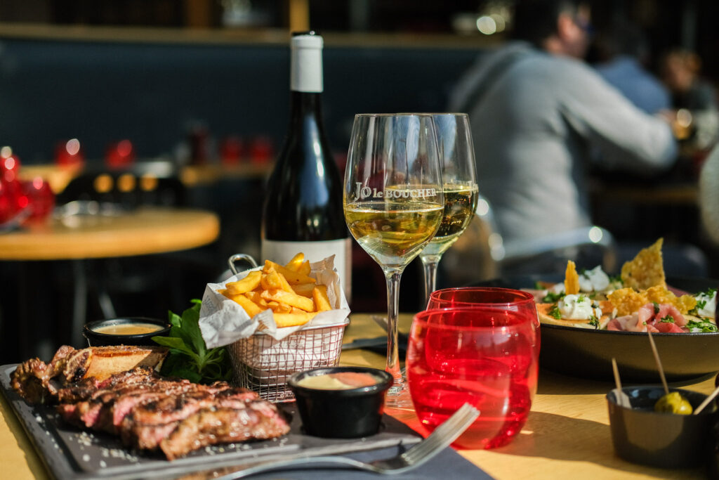 Déjeuner chez Jo Le Boucher