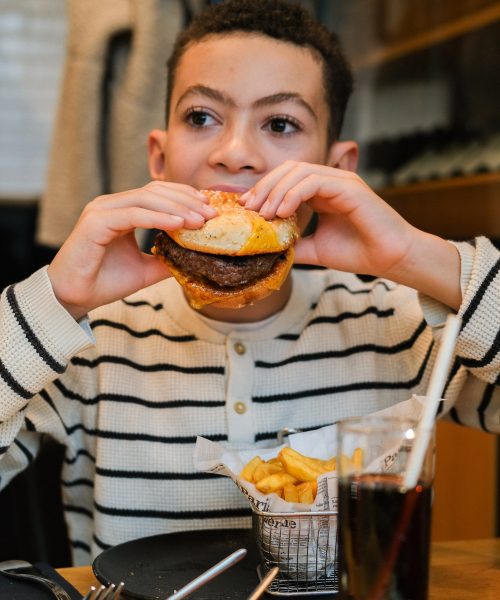 Menu enfants chez Jo Le Boucher